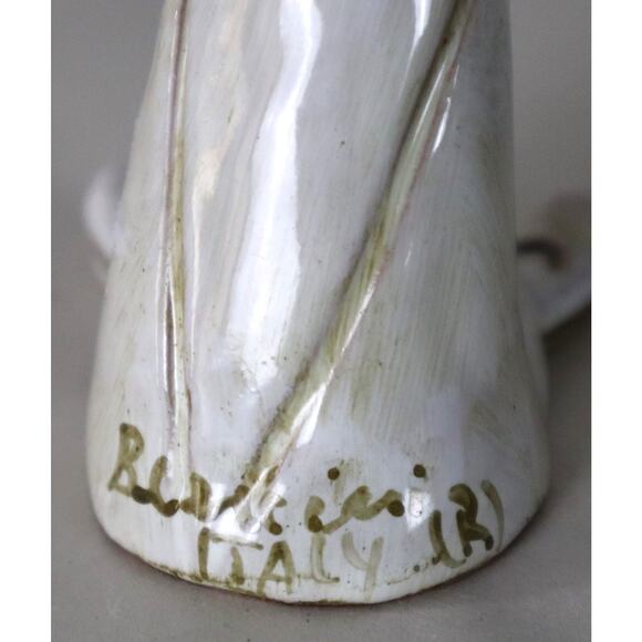 Vintage Dino Bencini Clown Figurine Vintage Italy Signed Spaghetti Hair A-25 - Picture 5 of 7